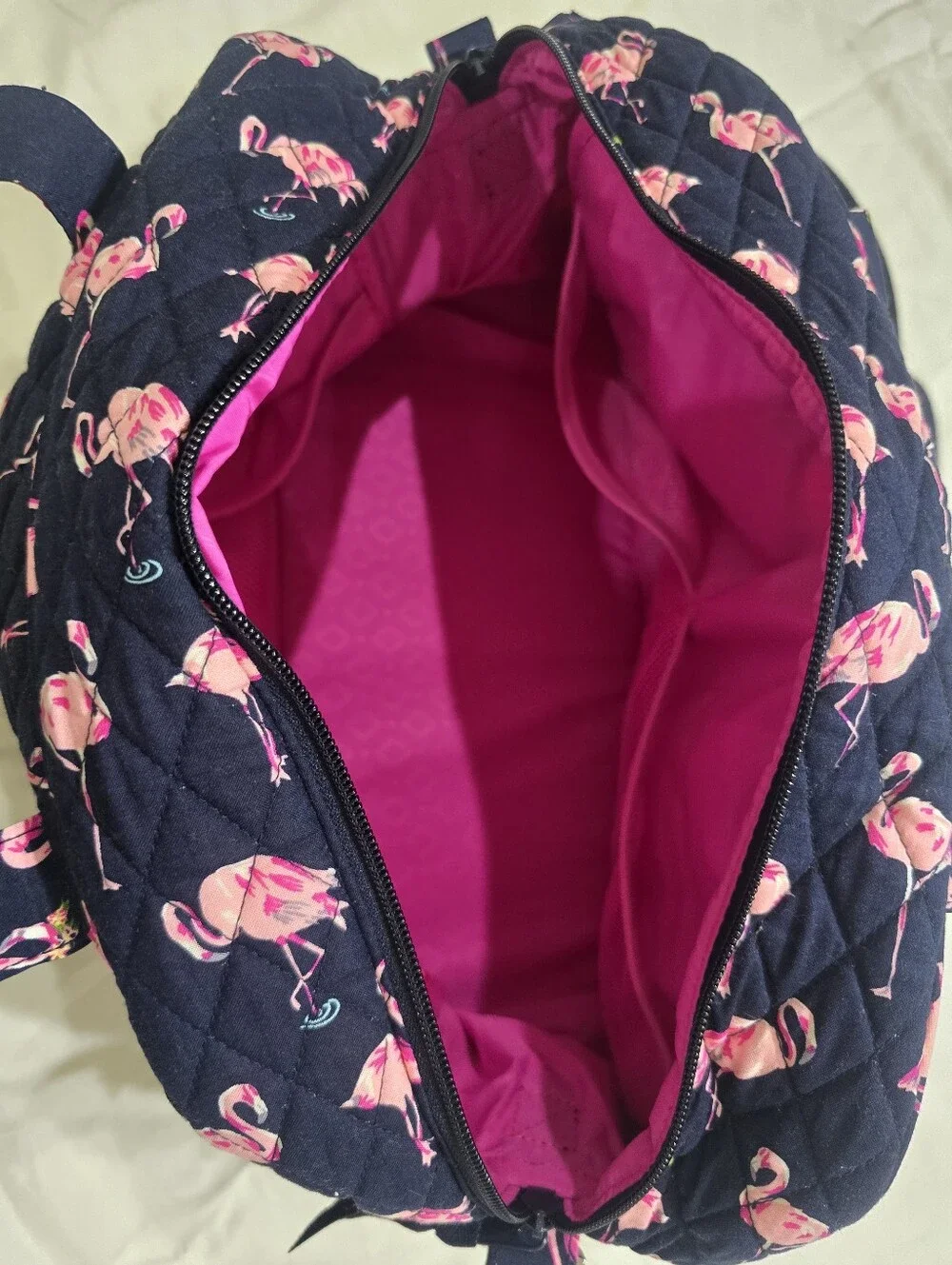 Vera Bradley Flamingo Fiesta Shoulder Strap Bag 16